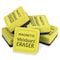 The Pencil Grip Magnetic Whiteboard Eraser, 2" x 2", Yellow, 12 Per Pack, PK2 355 - alternate 3